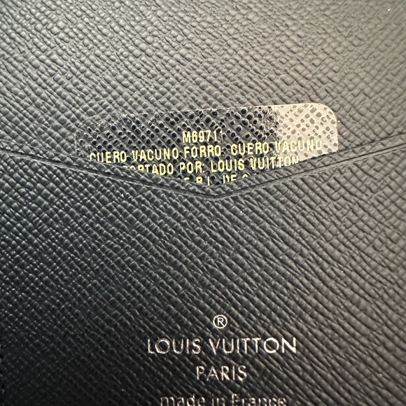 Louis Vuitton Black and Orange Key & Card Holder - Picture 5 of 5